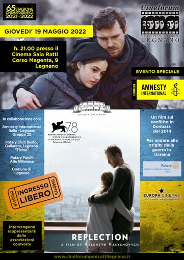 I “riflessi” del conflitto in Donbass: cineforum per Amnesty International I “riflessi” del conflitto in Donbass: cineforum per Amnesty International