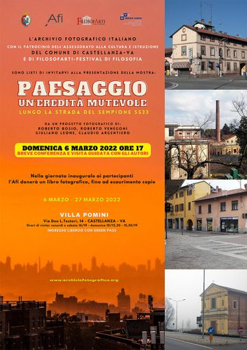 “Paesaggio, un'eredità mutevole - Lungo la strada del Sempione SS33”