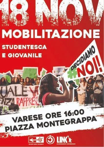18 novembre in piazza: «Sulla scuola a Varese #oradecidiamonoi»