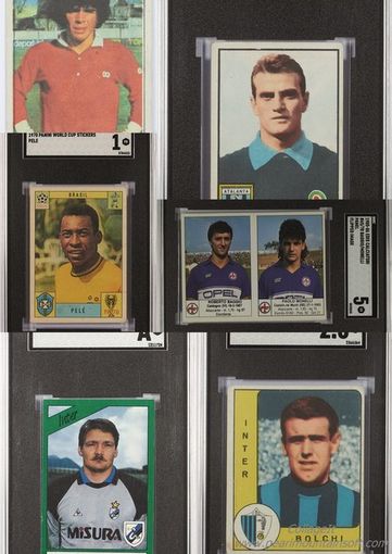 Alcune delle figurine che saranno messe all'asta da Bolaffi Alcune delle figurine che saranno messe all'asta da Bolaffi