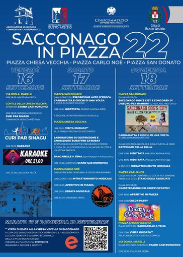 Sacconago torna in piazza. E ci resta per tre giorni