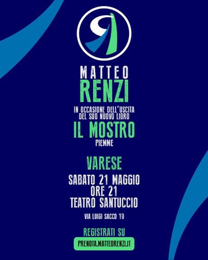 Il "Mostro" Renzi arriva a Varese