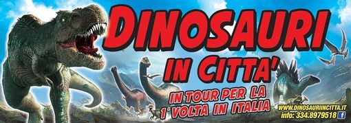 Occhio ai “Dinosauri in città”. Per la prima volta a Varese
