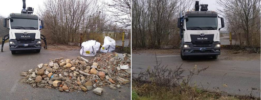 Ripulita ancora una volta dai rifiuti la zona tra Busto e Magnago. «Ora più controlli»