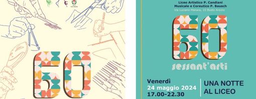 Al liceo artistico Candiani “Sessant’arti” per celebrare le nozze di diamante