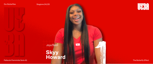 La Uyba accoglie Skyy Howard: «Sarà una stagione incredibile» La Uyba accoglie Skyy Howard: «Sarà una stagione incredibile»