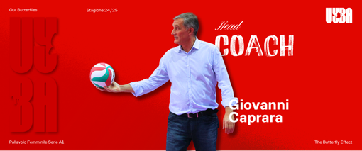 Uyba, Caprara nuovo coach: «Sono fortemente motivato. Amo l’Arena»