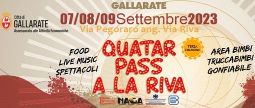 A Gallarate, “Quatar pass a la riva”, terza edizione