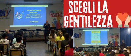 Legalità, rispetto, gentilezza: le riflessioni con i ragazzi alle Bellotti