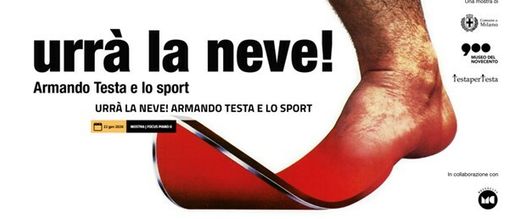 Urrà la neve! Armando Testa e lo sport