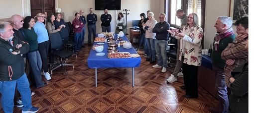 La cerimonia svoltasi al Commissariato di Busto Arsizio La cerimonia svoltasi al Commissariato di Busto Arsizio