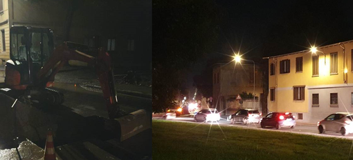 Perdita d’acqua in via Pellico a Busto, ripercussioni sul traffico