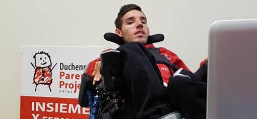 Stefano in un'immagina dalla pagina del progetto Il viaggio di Enea