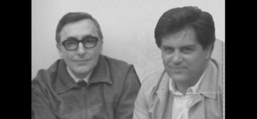 I fondatori della Elmec Cesare Corti e Clemente Ballerio