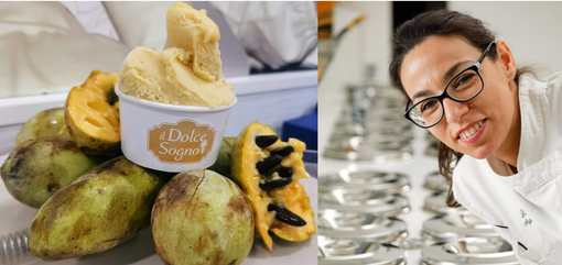 Benvenuto autunno con il gelato al banano di montagna de “Il Dolce Sogno”