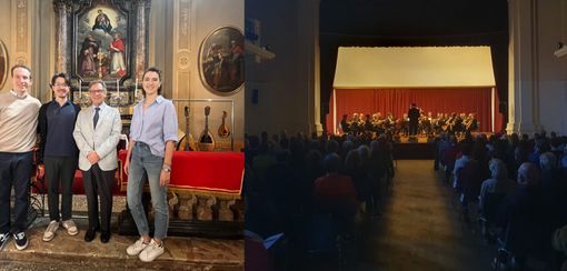 La mostra e il concerto hanno avviato i festeggiamenti