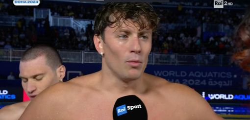 Martinenghi, un finale da campionissimo: trascina al bronzo mondiale la staffetta mista