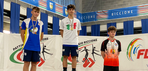 Gioele Zuliani, 16 anni, il pattinaggio free style nel sangue. E campione italiano