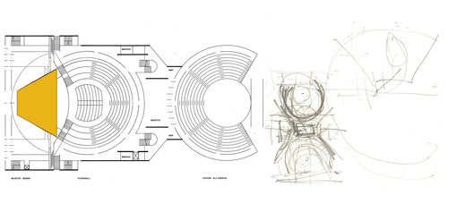 Il progetto di Castiglioni e Geltrudi e lo schizzo originale di Castiglioni