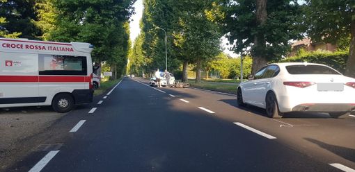 Incidente in viale Toscana, ferito motociclista diciottenne