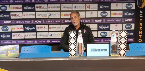 Mister Caniato dopo Trento-Pro Patria: «Alla luce di quello che è avvenuto, per noi, è un risultato giusto» Mister Caniato dopo Trento-Pro Patria: «Alla luce di quello che è avvenuto, per noi, è un risultato giusto»