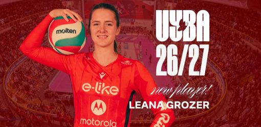Leana Grozer arriva alla Uyba, la squadra che fu di sua mamma Helena Havelkova negli anni d'oro
