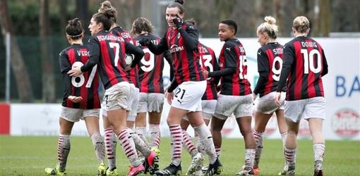 Rossonere a segno contro San Marino (foto figc.it)