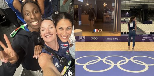 Alcuni momenti della sorpresa di Giuditta Lualdi a Parigi e dell'esultanza - dal suo profilo Instagram
