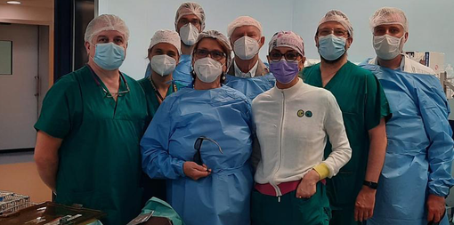 La consegna del macchinario