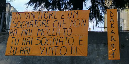 «Un vincitore è un sognatore che non ha mai mollato. Tu hai sognato e tu hai vinto!»