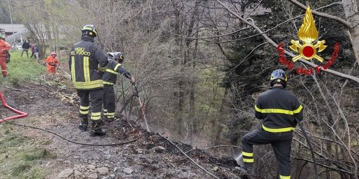 Turista milanese provoca un incendio in un bosco nel Vco: denunciato