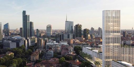 Un nuovo grattacielo nello skyline di Milano: avrà 26 piani e terrazzi verdi