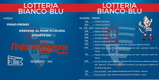 Pro Patria, una serata speciale e tanti premi
