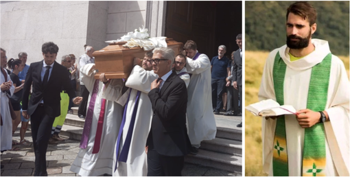 Commozione e gratitudine a Cannobio, nel Verbano Cusio Ossola, per l'ultimo saluto a don Matteo Balzano, un «sacerdote tra i giovani» morto a 35 anni Commozione e gratitudine a Cannobio, nel Verbano Cusio Ossola, per l'ultimo saluto a don Matteo Balzano, un «sacerdote tra i giovani» morto a 35 anni