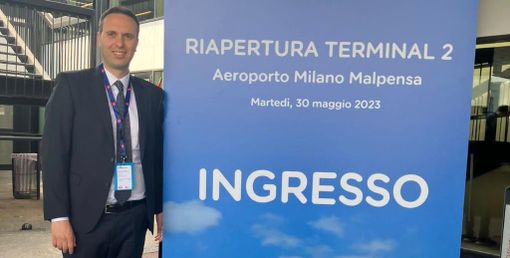 Riapertura Terminal 2, Cosentino: «Forte segnale per la ripartenza e la crescita della provincia di Varese» Riapertura Terminal 2, Cosentino: «Forte segnale per la ripartenza e la crescita della provincia di Varese»