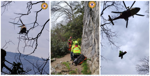 I soccorritori sul posto