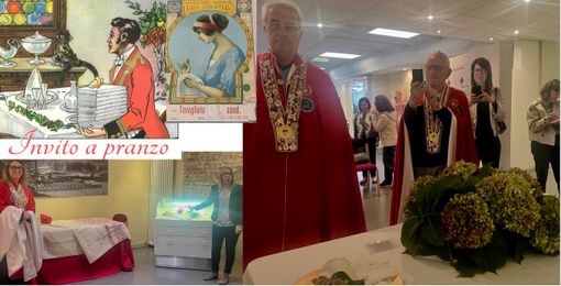 Il tessile inizia a tavola. E il Museo è il padrone di casa