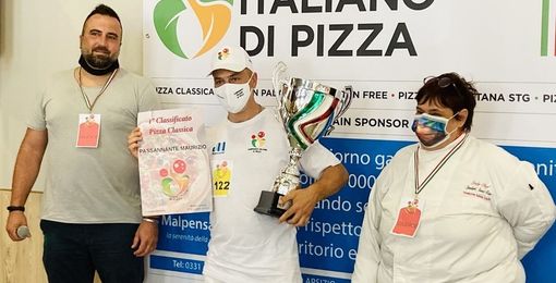 In ordine di foto i primi tre classificati: Passannante, Malerba e D'Alessandro. Garofalo e Strafile (primo e secondo) nella categoria &quot;gluten free&quot;