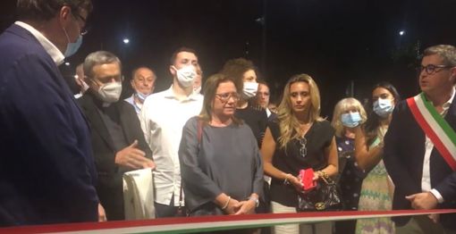 Alcune immagini dell'inaugurazione di piazza Giovanni XXIII