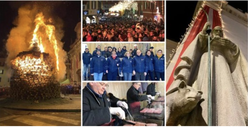 Arde il fuoco della passione e della tradizione per "Sant’Antoni del porscell" grazie ai Monelli della Motta. Sotto in gallery nemmeno il Covid ferma il falò: nel vuoto e nel silenzio assoluto la statua del santo viene portata per le vie della città fino alla Basilica di San Vittore Arde il fuoco della passione e della tradizione per "Sant’Antoni del porscell" grazie ai Monelli della Motta. Sotto in gallery nemmeno il Covid ferma il falò: nel vuoto e nel silenzio assoluto la statua del santo viene portata per le vie della città fino alla Basilica di San Vittore
