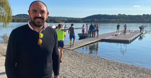 Pierpaolo Frattini, &quot;custode&quot; del lago e direttore generale del Comitato organizzatore dei grandi eventi del canottaggio a Varese oltreché della Canottieri Varese
