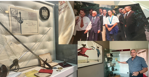 VIDEO. Dall'arte del duello allo sport fra trattati, tessile e quell'unica medaglia olimpica di Busto: «Il museo della scherma tesoro da scoprire e ampliare»