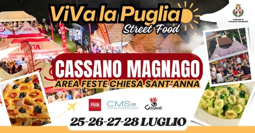 Un nuovo format di Street Food, Enogastronomia, Cultura e Spettacolo dedicato alla Puglia