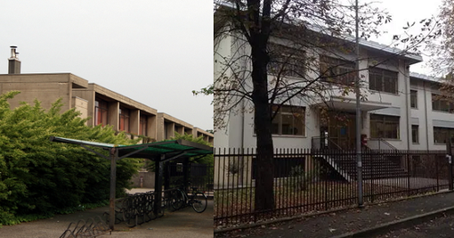 Le scuole medie Galilei e Parini (foto da sito istituzionale IC Galilei di Busto)