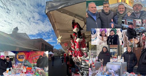 VIDEO E FOTO. Shopping, solidarietà e creatività: così il viale si trasforma per Natale