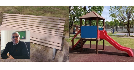 Restyling per panchine e scivolo al Campone di Borsano: «Fiducioso che verranno usati con cura» Restyling per panchine e scivolo al Campone di Borsano: «Fiducioso che verranno usati con cura»