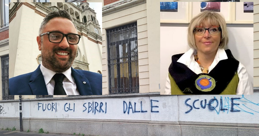 Scritte al liceo classico, Lombardi (FdI): «Inerzia». L'assessore Colombo: «Al lavoro su un progetto educativo»