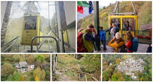 Un viaggio in funivia verso un borgo appeso al cielo a Monteviasco (foto Alessandro Umberto Galbiati)
