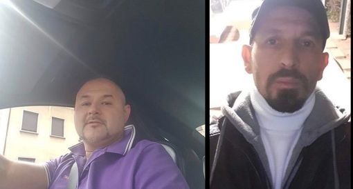 Da sinistra la vittima Daniele Morello e il presunto assassino Salvatore Stefano Solazzo