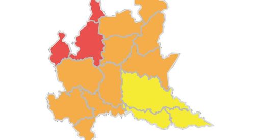 ULTIM'ORA. Allerta rossa per l'alto Varesotto: rischio idrogeologico elevato ULTIM'ORA. Allerta rossa per l'alto Varesotto: rischio idrogeologico elevato